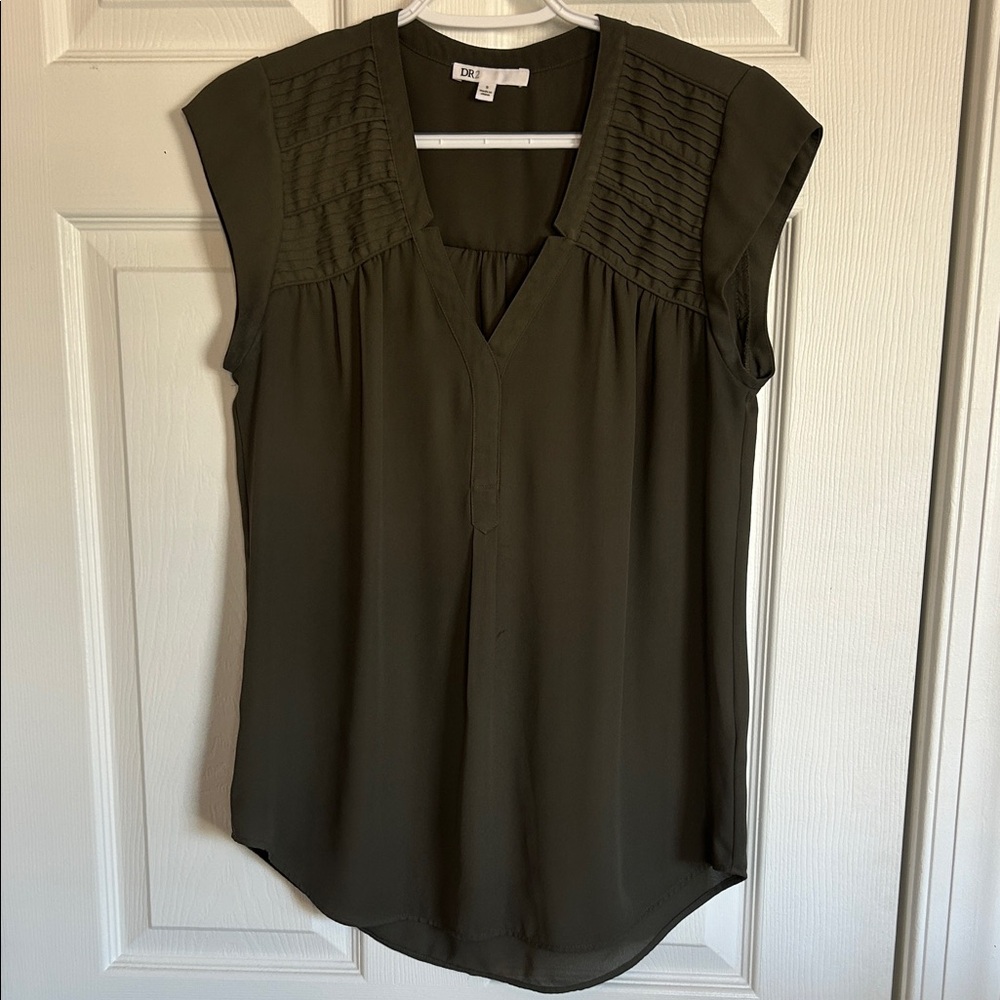 DR2 Olive Green Blouse